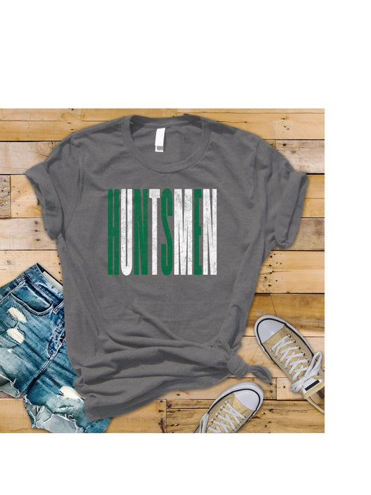 Huntsmen Green & White long sleeve