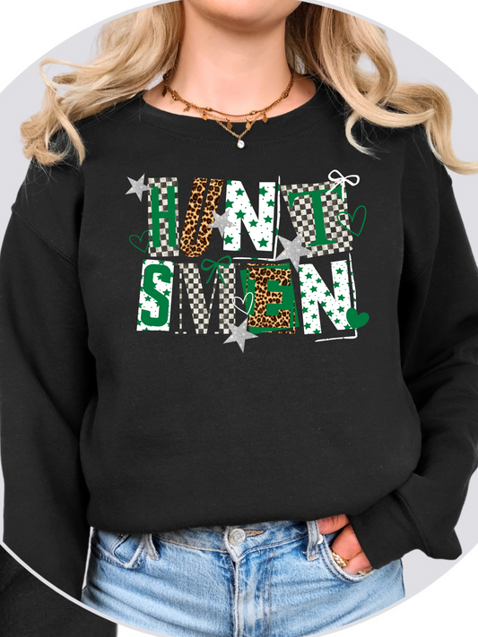 Huntsmen Block with bow sweatshirt