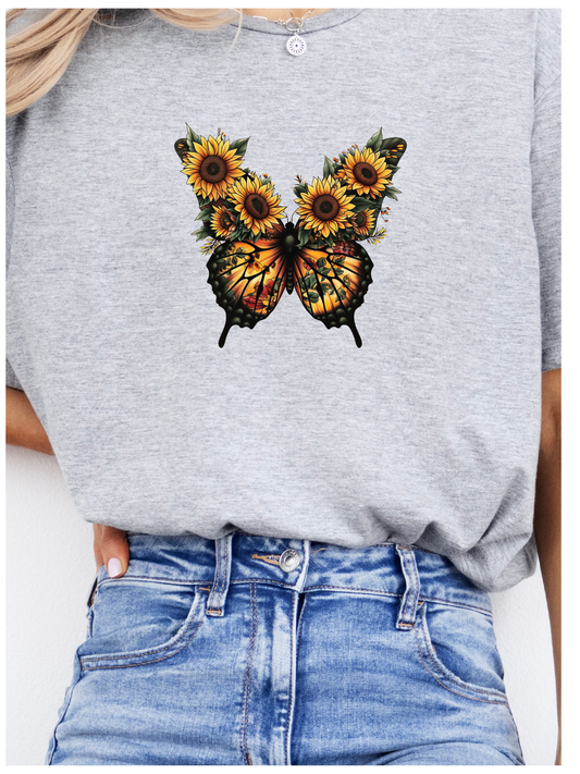 Sunflower Butterfly sweatshirt