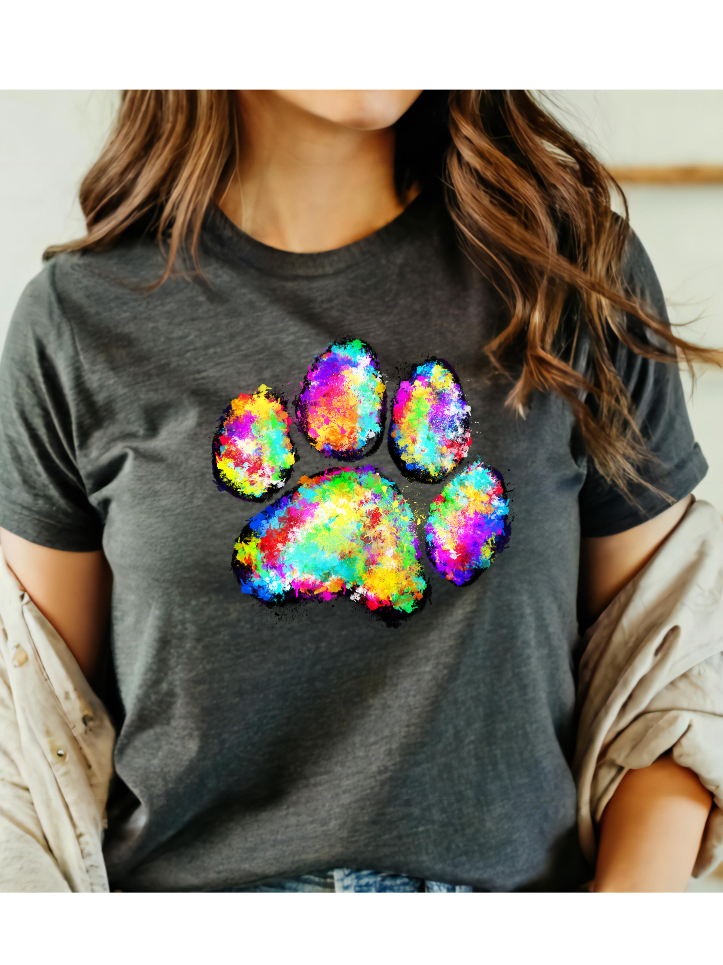 Watercolor Paw hoodie